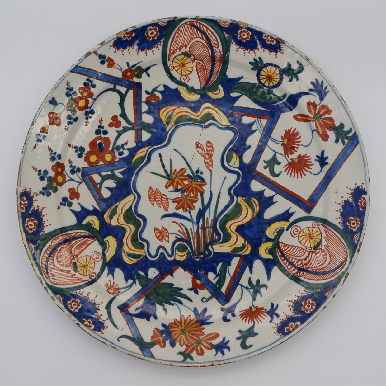 20250035-Wall plate, decor ‘Flash’, De Pauw-1 Wall plate, decor ‘Flash’, De Pauw - Image 1