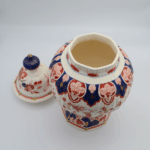 Large Lidded Vase, decor 'Imari' - Royal Delft - 1973 - Image 4